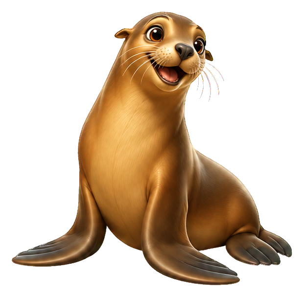 Preview for 3d Ocean Friends Sea Lion