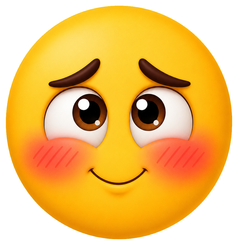 Preview for Embarrassed Rosy Face Sticker