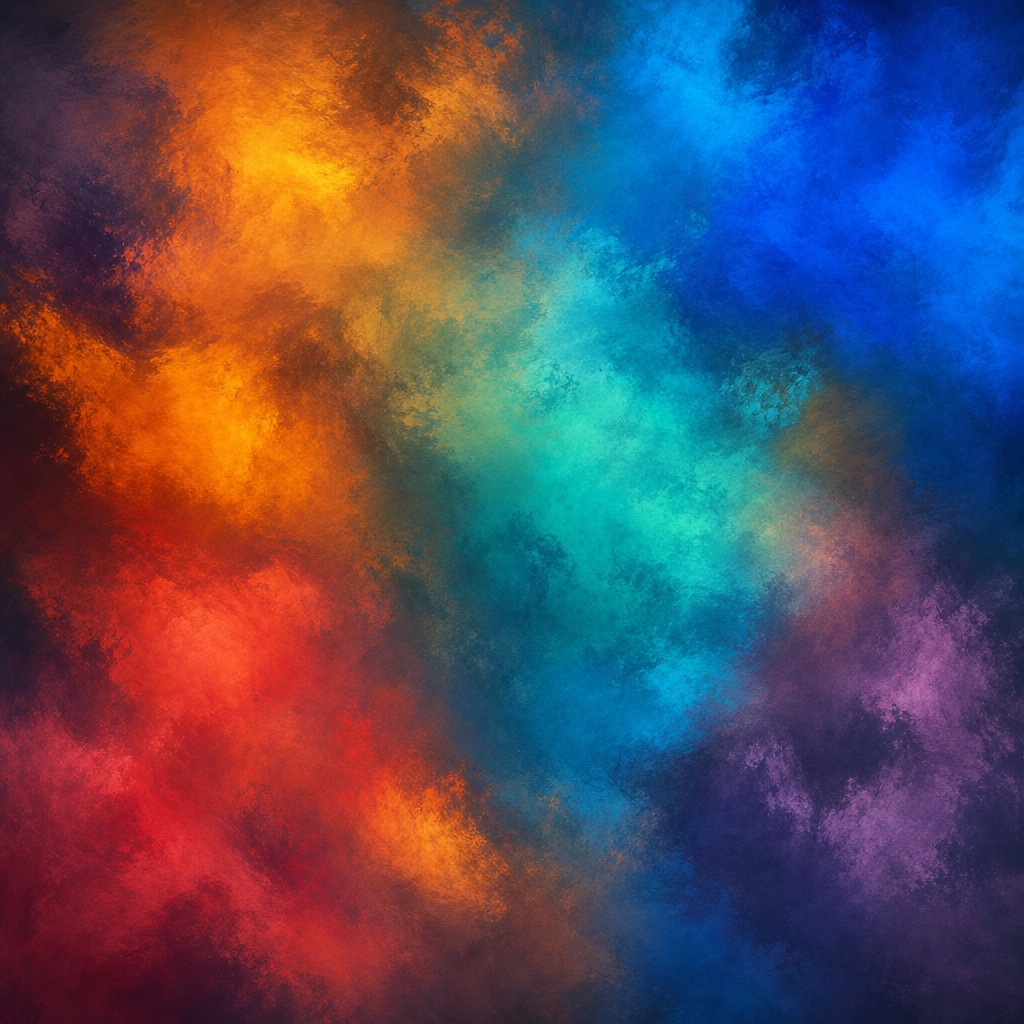Preview for Amber Blue Broken Color Pools Background