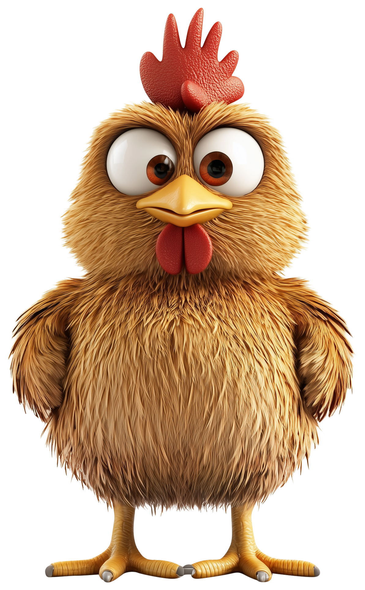 Preview for Cute Chicken Sticker Graphic