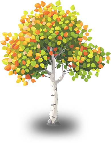 Preview for Autumn-tree-illustration-flora-sticker-088c5