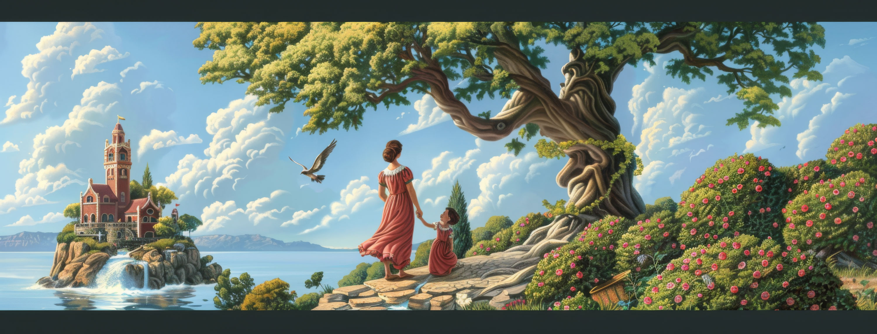 Preview for Serene-pixel-art-landscape-mothers-day-background-919dd