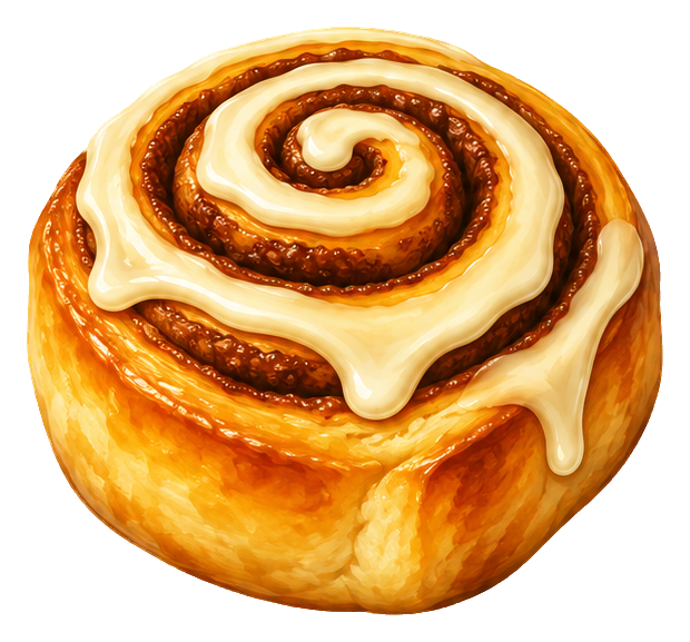 Preview for Airbrush Sweet Treats Cinnamon Roll