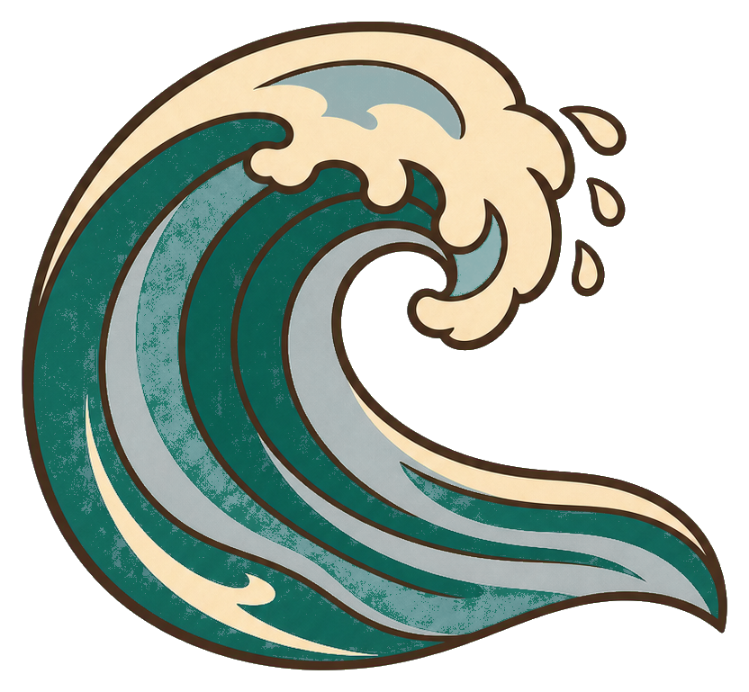 Preview for Pacific Wave Sticker