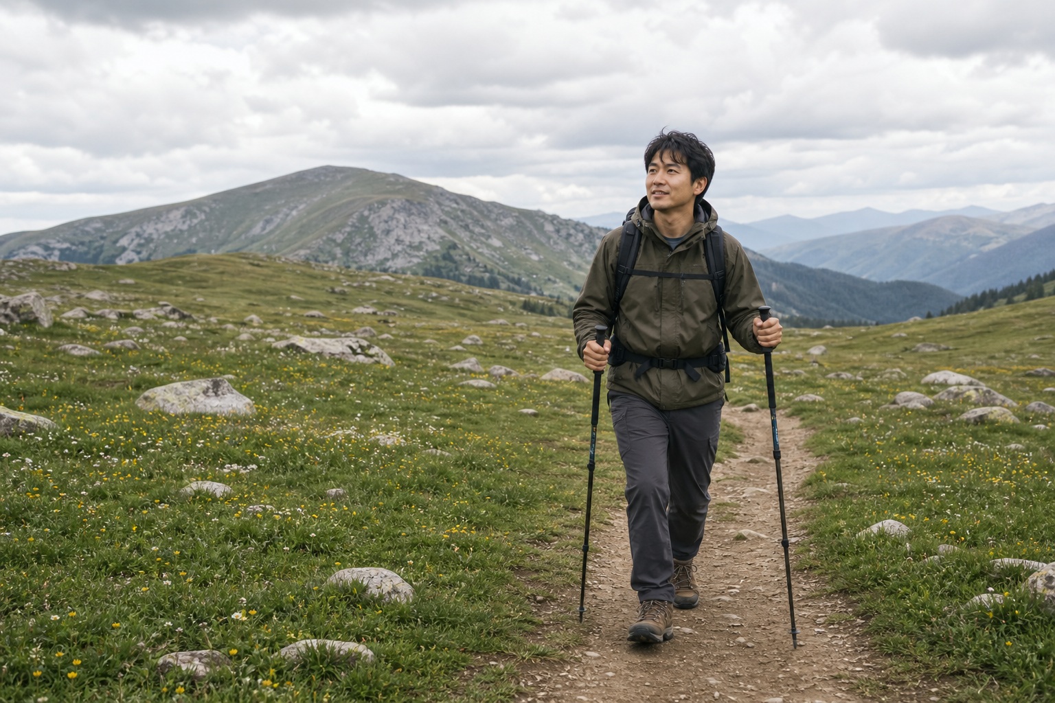 Preview for Alpine Meadow Hike Background