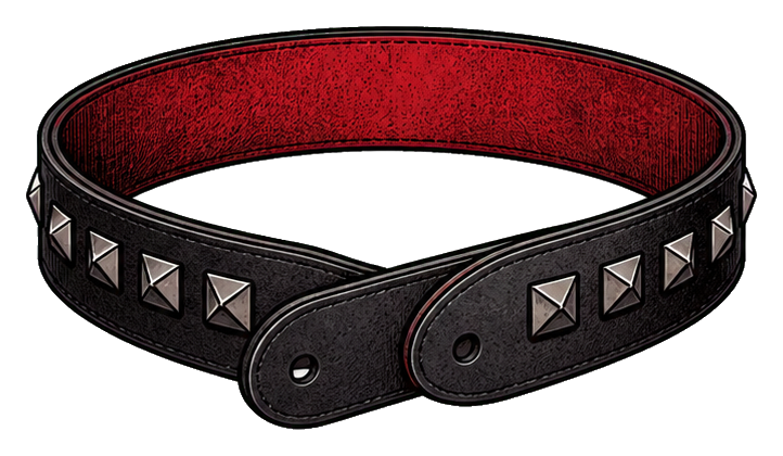 Preview for Studded Guitar Strap Sticker