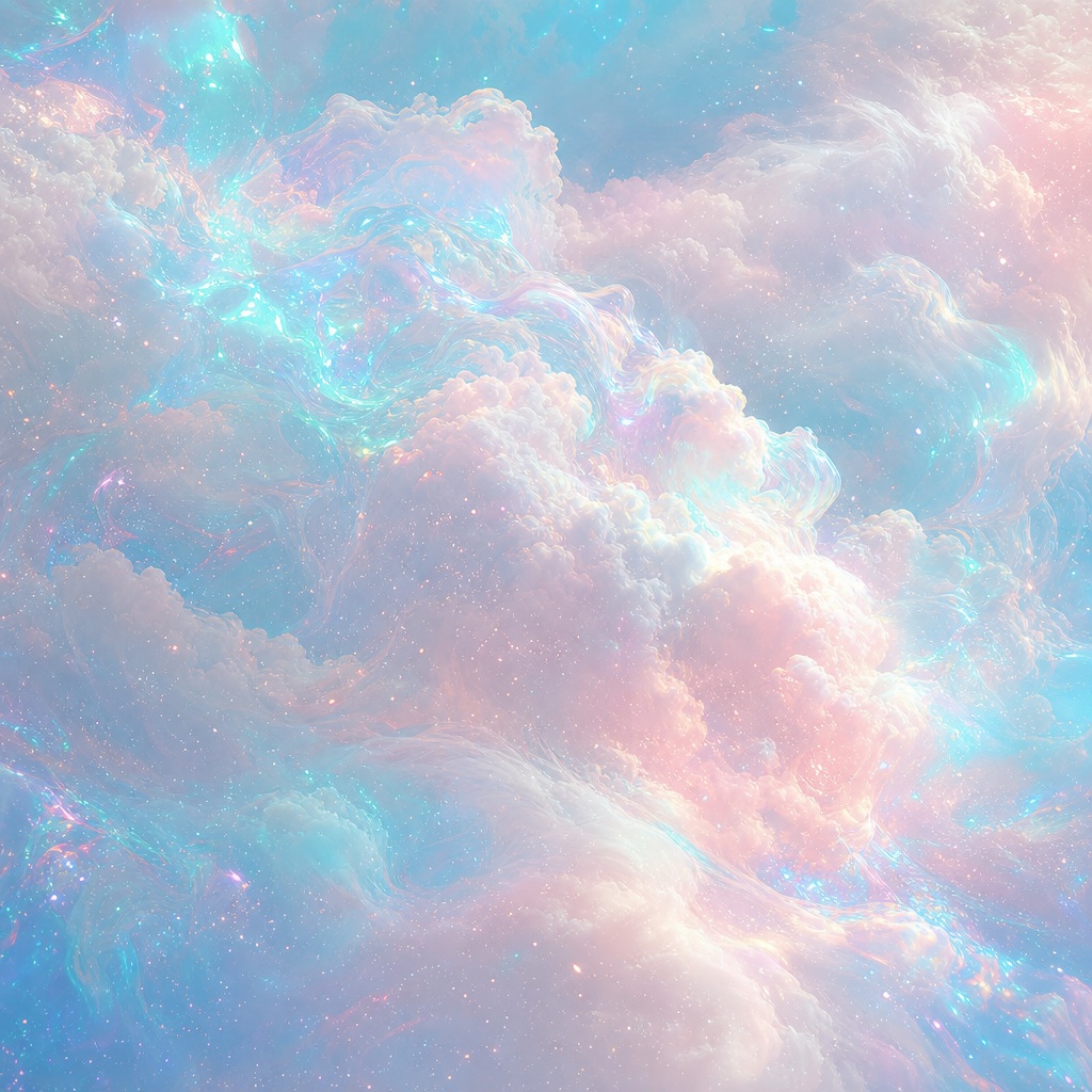Preview for Iridescent Cloud Background For Facebook Cover