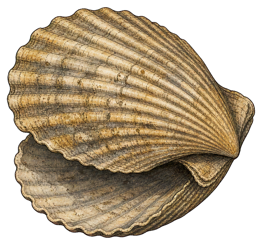 Preview for Clam Shell Fossil Sticker