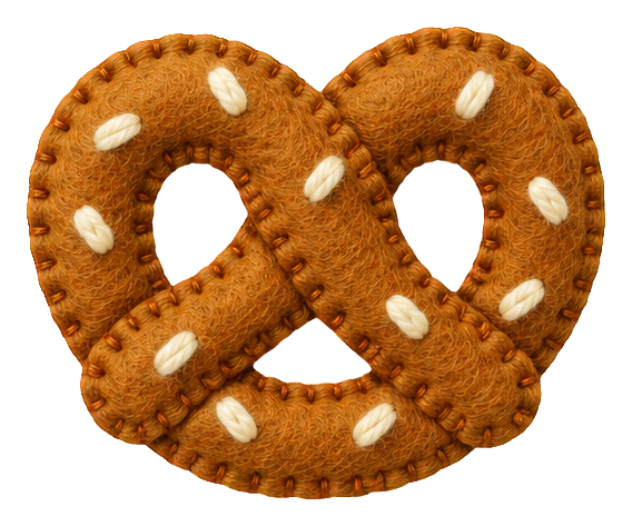 Preview for Felt Bakery Treats Pretzel