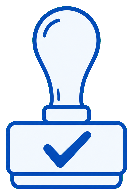 Preview for Approval Stamp Sticker