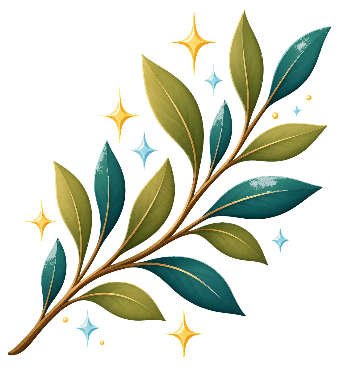 Preview for Peace Sparkle Branch Sticker