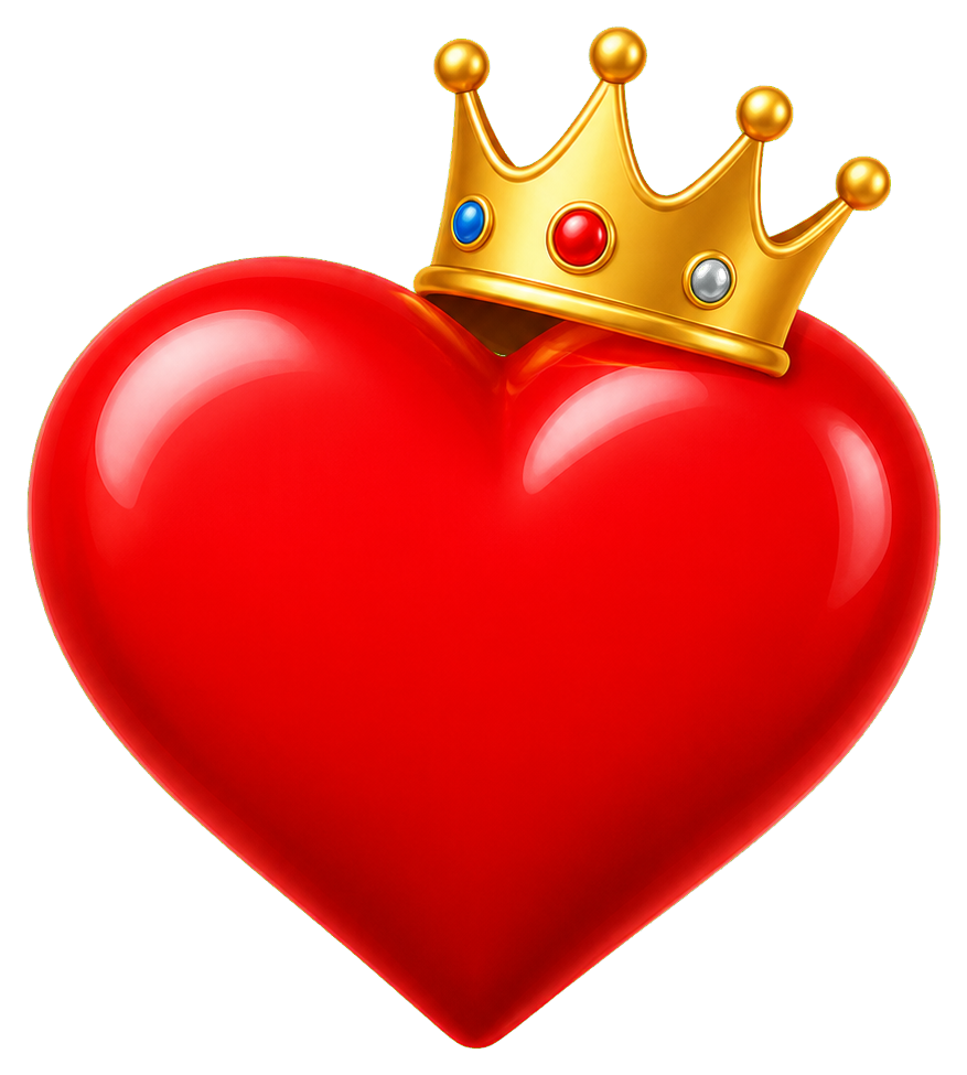 Preview for Heart Crown Sticker