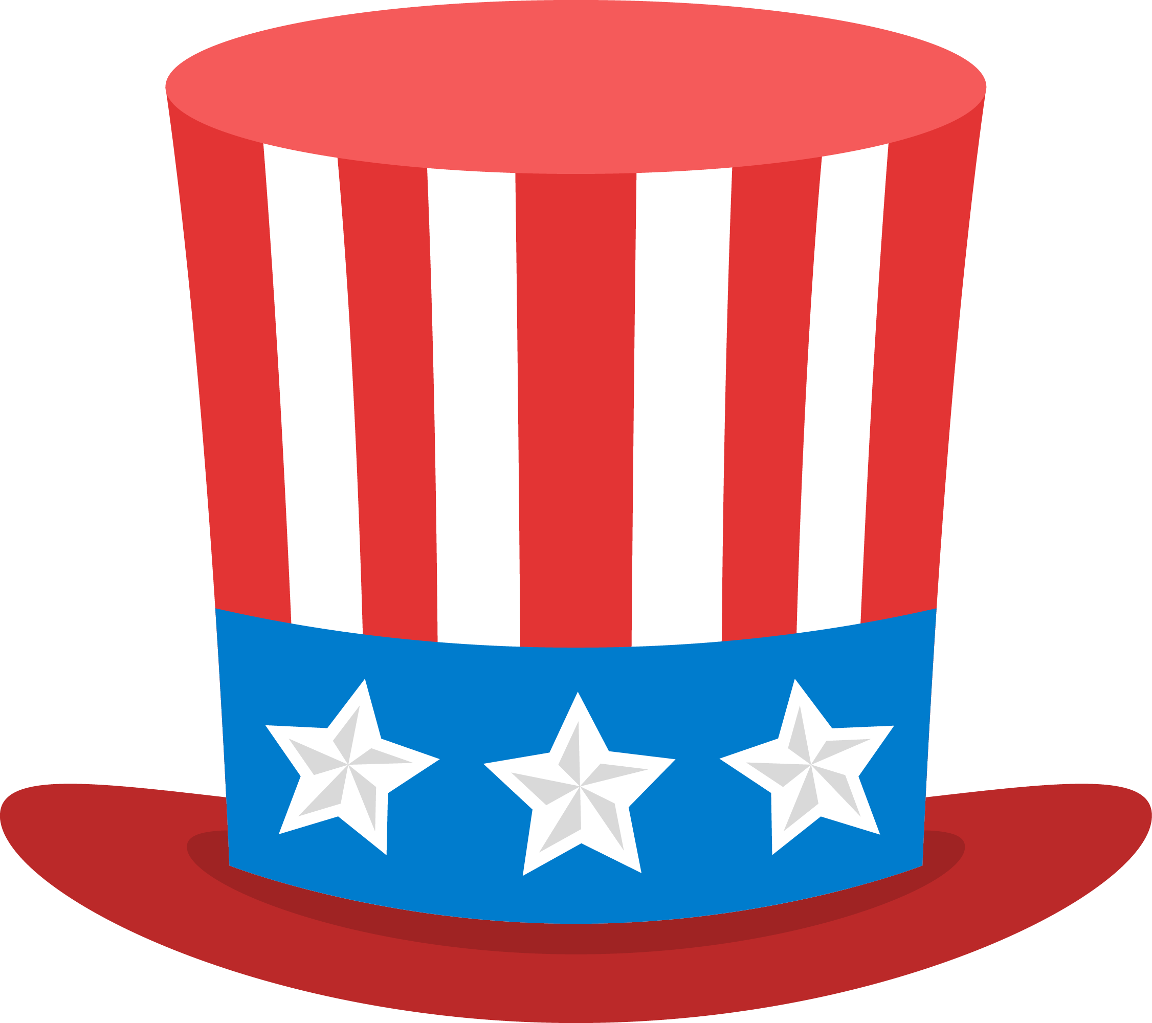 Preview for Uncle-sam-hat-icon-fourth-of-sticker-51c1a