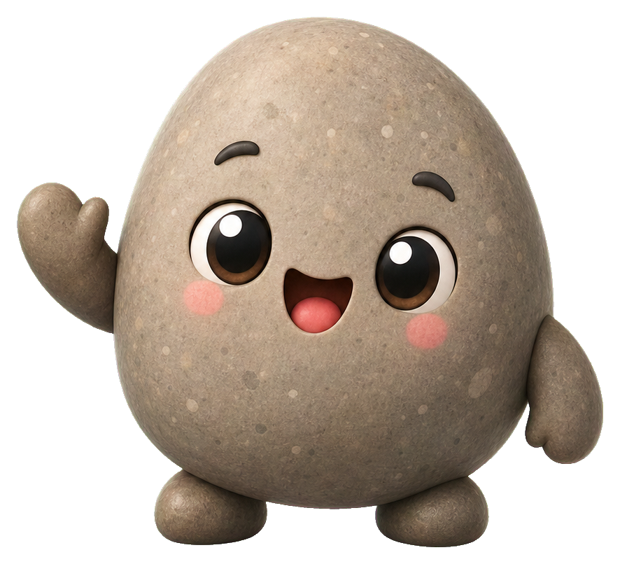 Preview for Pebble Mascot Sticker