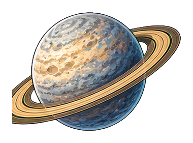 Preview for Ringed Dwarf Planet Sticker
