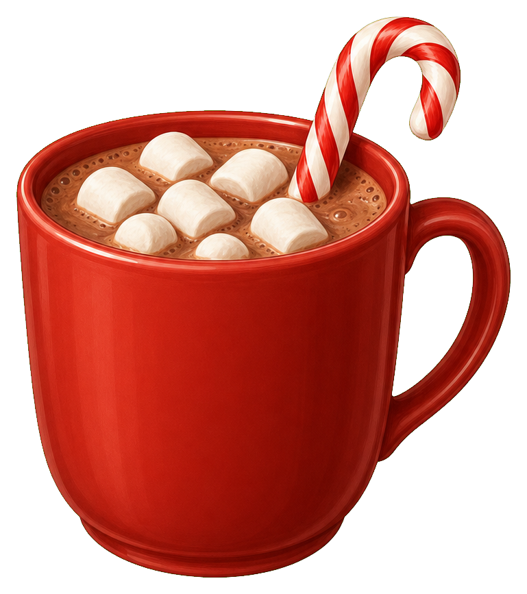 Preview for Hot Cocoa Plain Mug Sticker