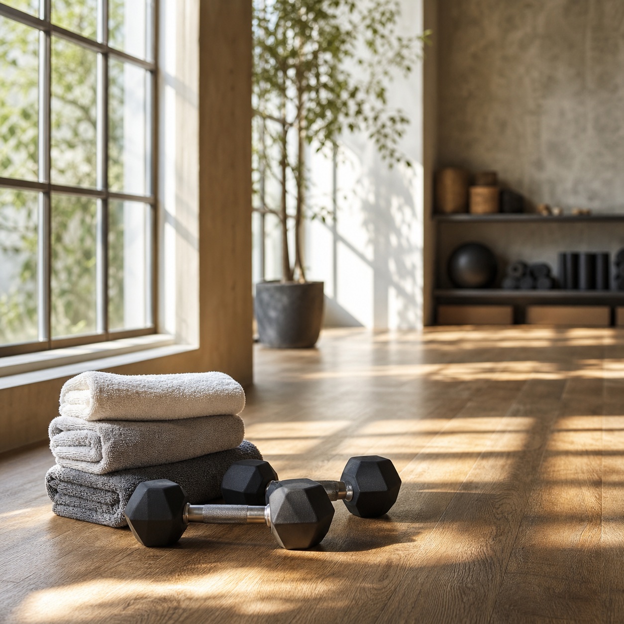 Preview for Wellness Interior Background Stock Image