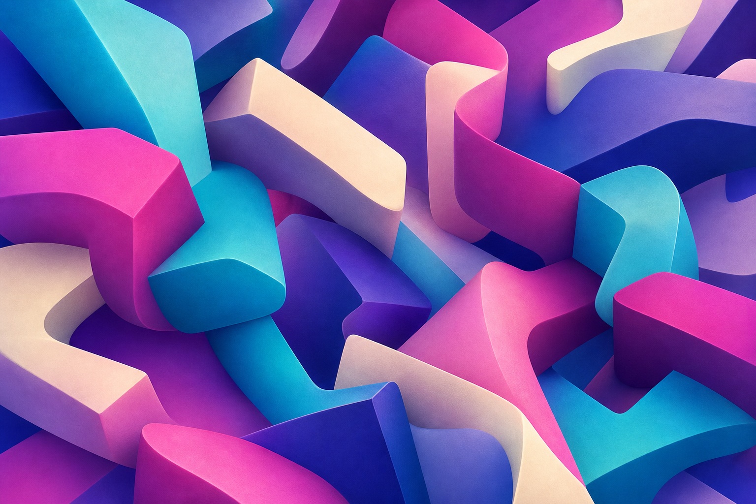 Preview for Cyan Magenta Indigo Abstract 3d Background