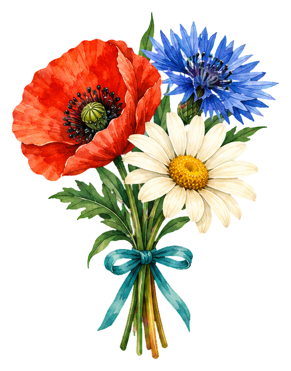 Preview for Watercolor Wildflowers Flower Posy