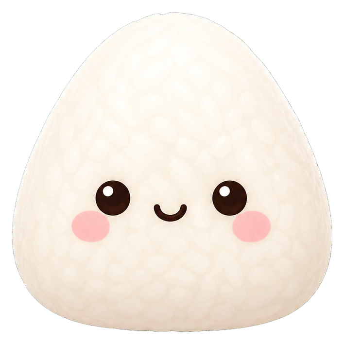 Preview for Cute Onigiri Blank Sticker