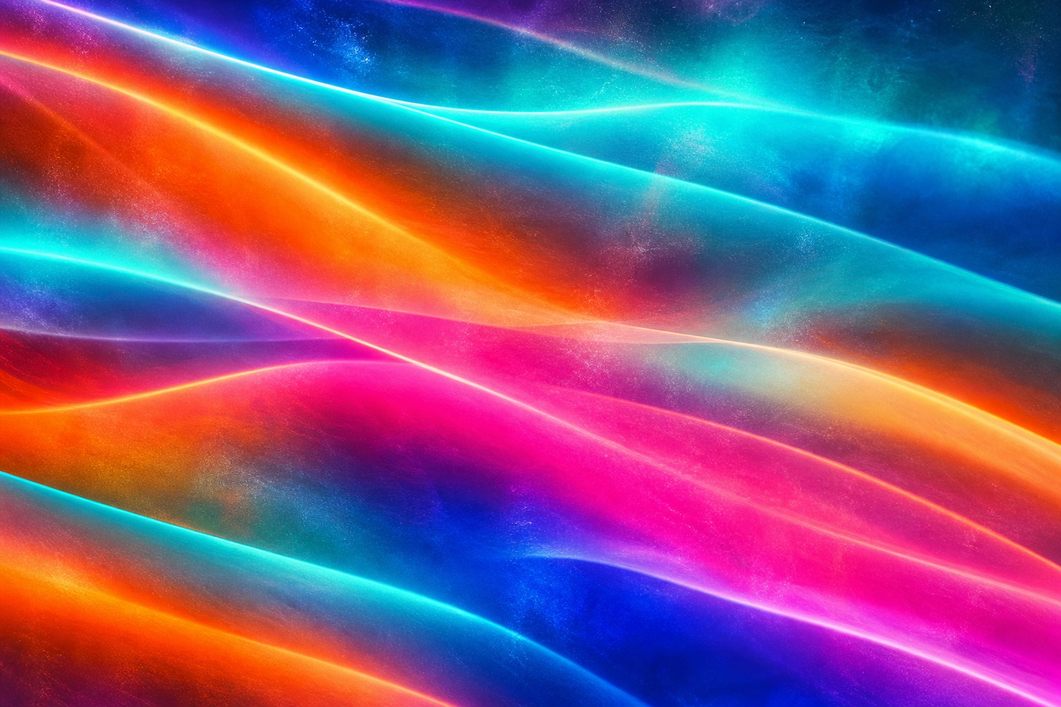 Preview for Orange Aqua Neon Prism Background