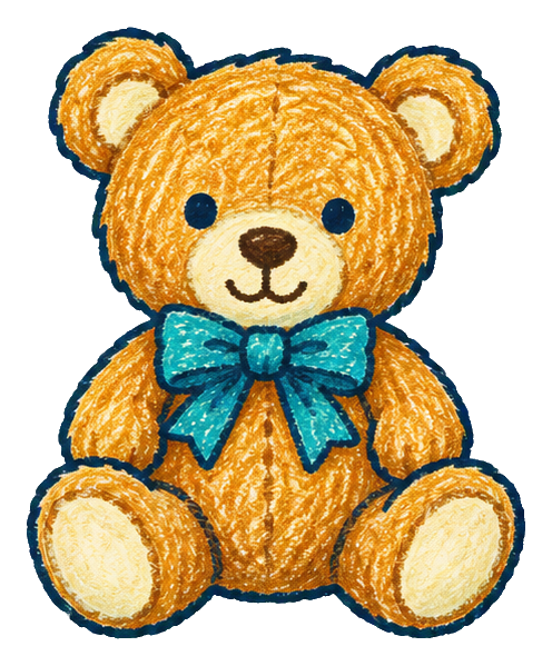 Preview for Crayon Playroom Toys Teddy Bear