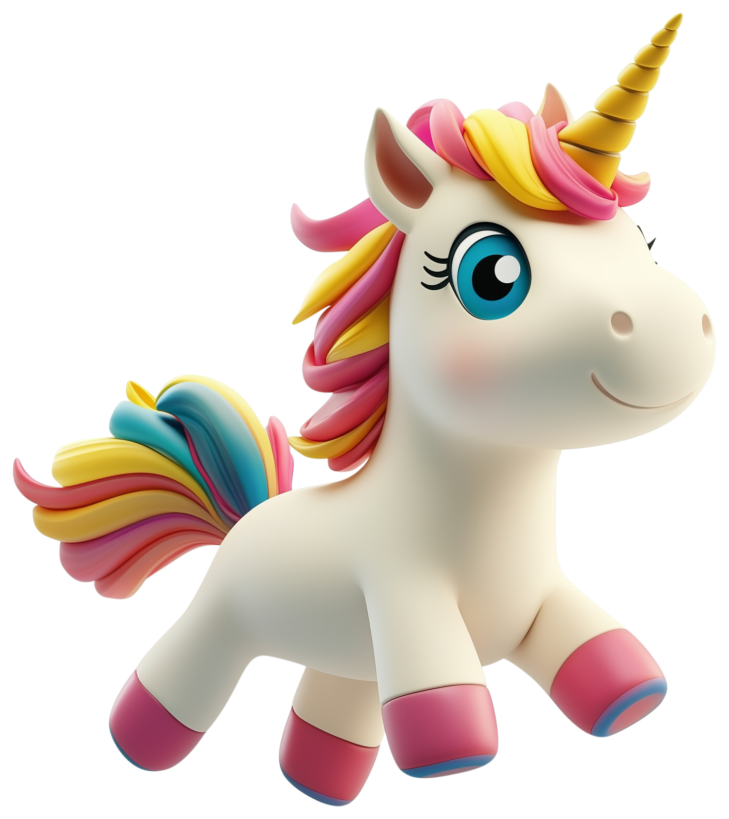 Preview for Cute Unicorn Emoji Sticker