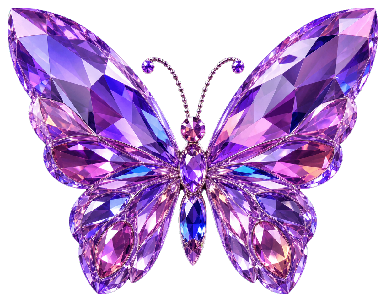 Preview for Gemstone Butterfly Sticker Graphic