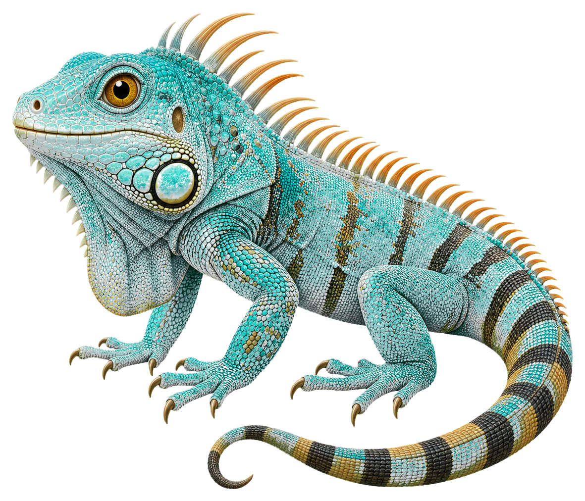 Preview for Turquoise Iguana Profile Sticker