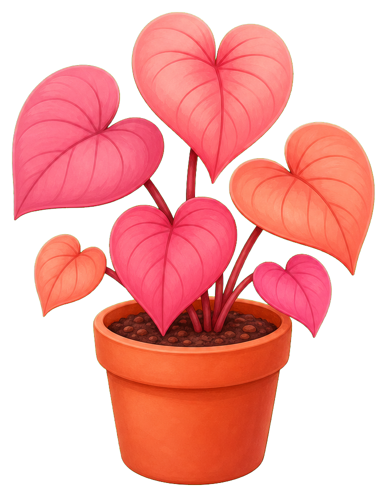 Preview for Heart Plant Sprout Sticker