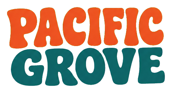 Preview for Pacific Grove Retro Text Sticker