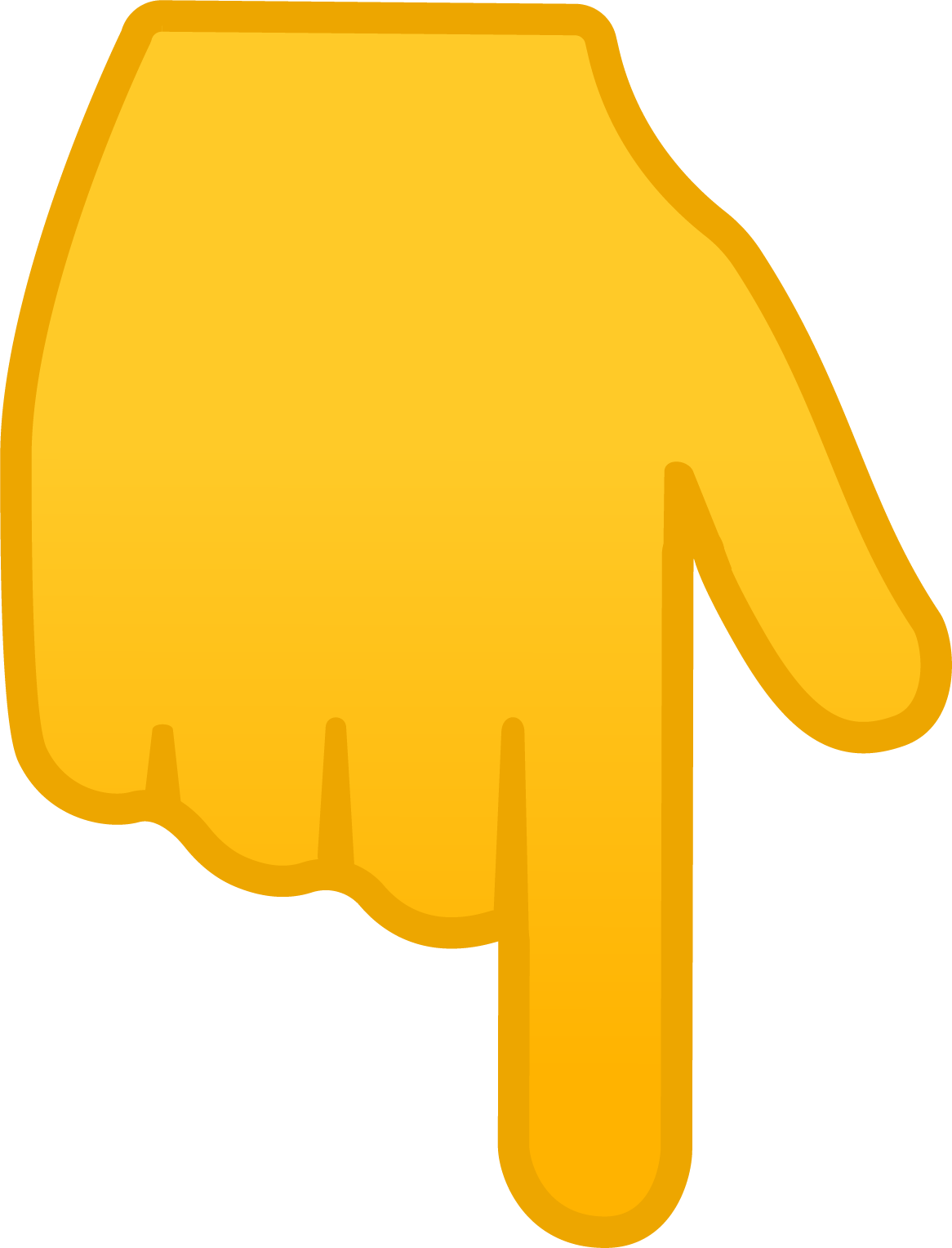 Preview for Pointing-hand-icon-emoji-hands-sticker-da5e9