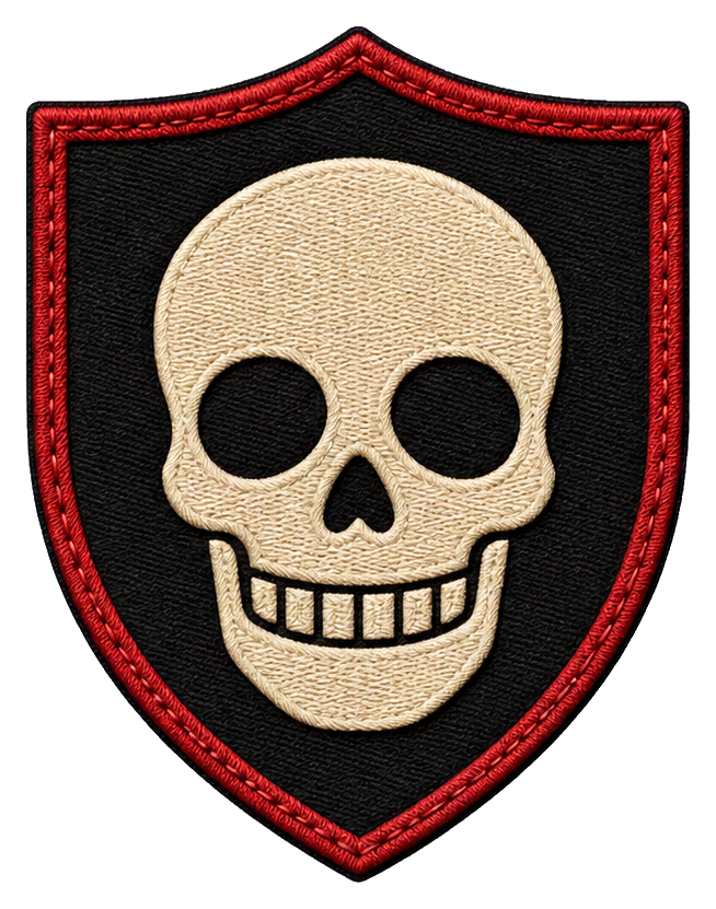 Preview for Clean Skull Patch Sticker