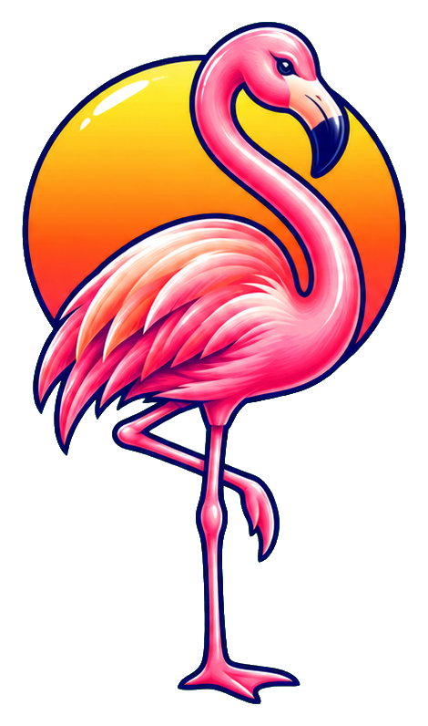 Preview for Sunset Flamingo