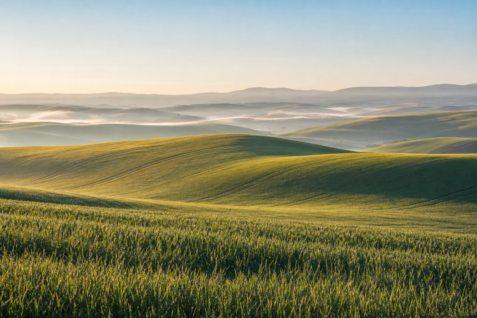 Preview for European Countryside Rolling Hills Background