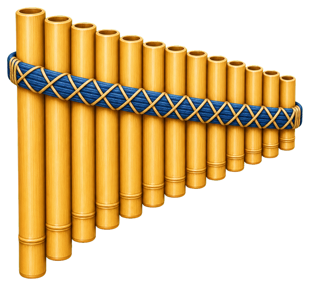Preview for Pan Flute Sticker For Music Designs