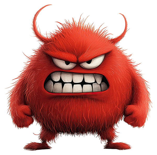 Preview for Angry-red-monster-character-monsters-sticker-3bd9f
