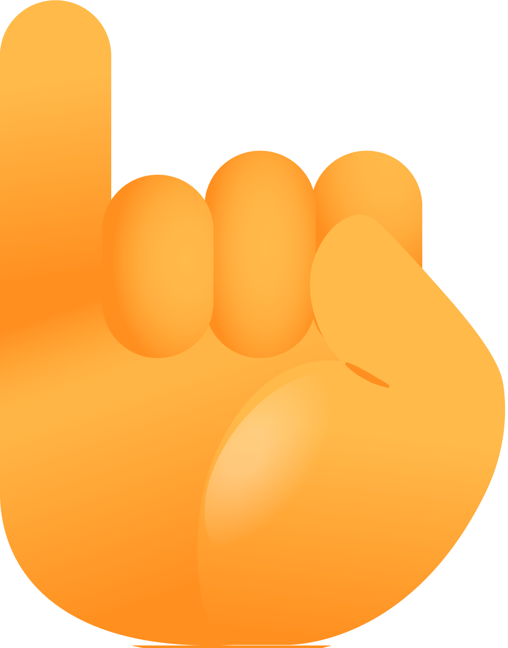 Preview for Orange-hand-gesture-icon-emoji-hands-sticker-e7b06
