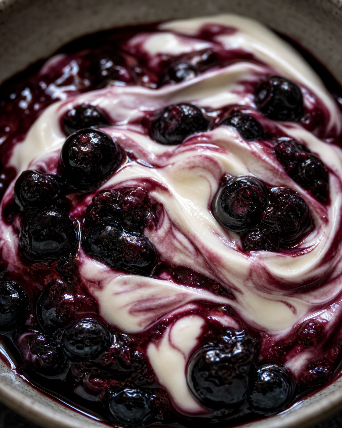 Preview for Abstract Berry Cream Food Background