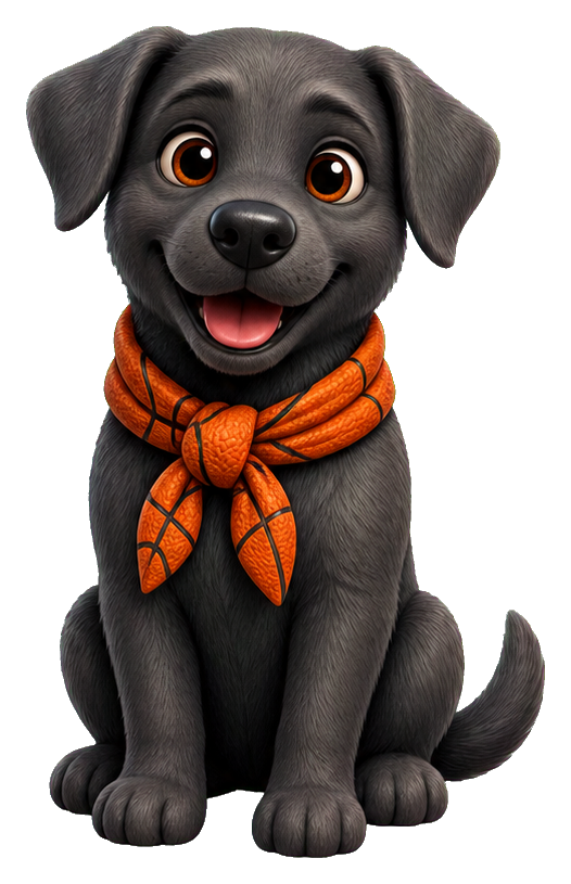 Preview for Basketball Dog Sticker