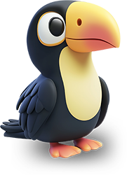 Preview for Cartoon-toucan-illustration-animal-sticker-fce48