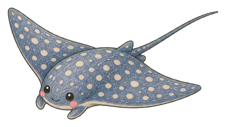 Preview for Spotted Eagle Ray Sticker