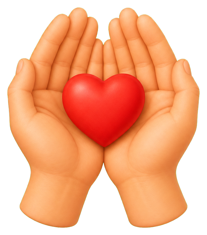 Preview for Holding Hands Heart Sticker
