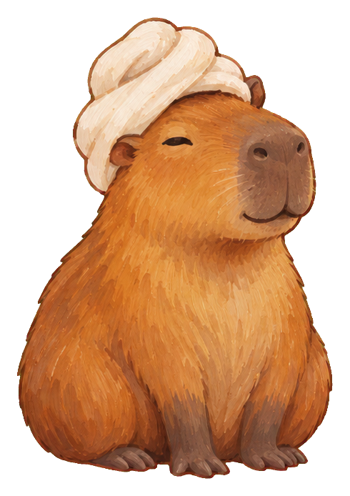 Preview for Chill Capybara Spa Towel