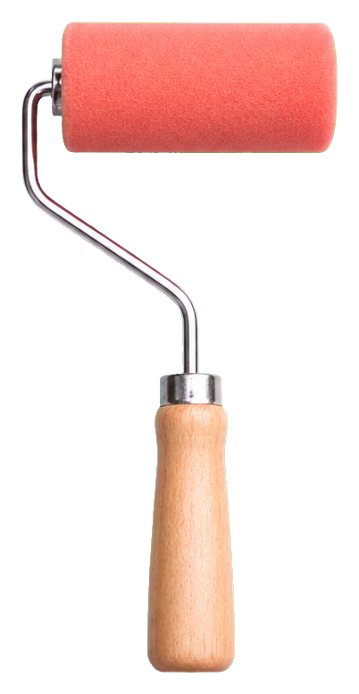 Preview for Coral Paint Roller Sticker