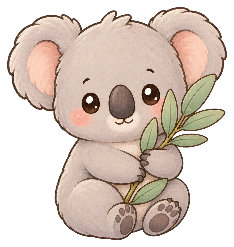 Preview for Eucalyptus Koala Sticker