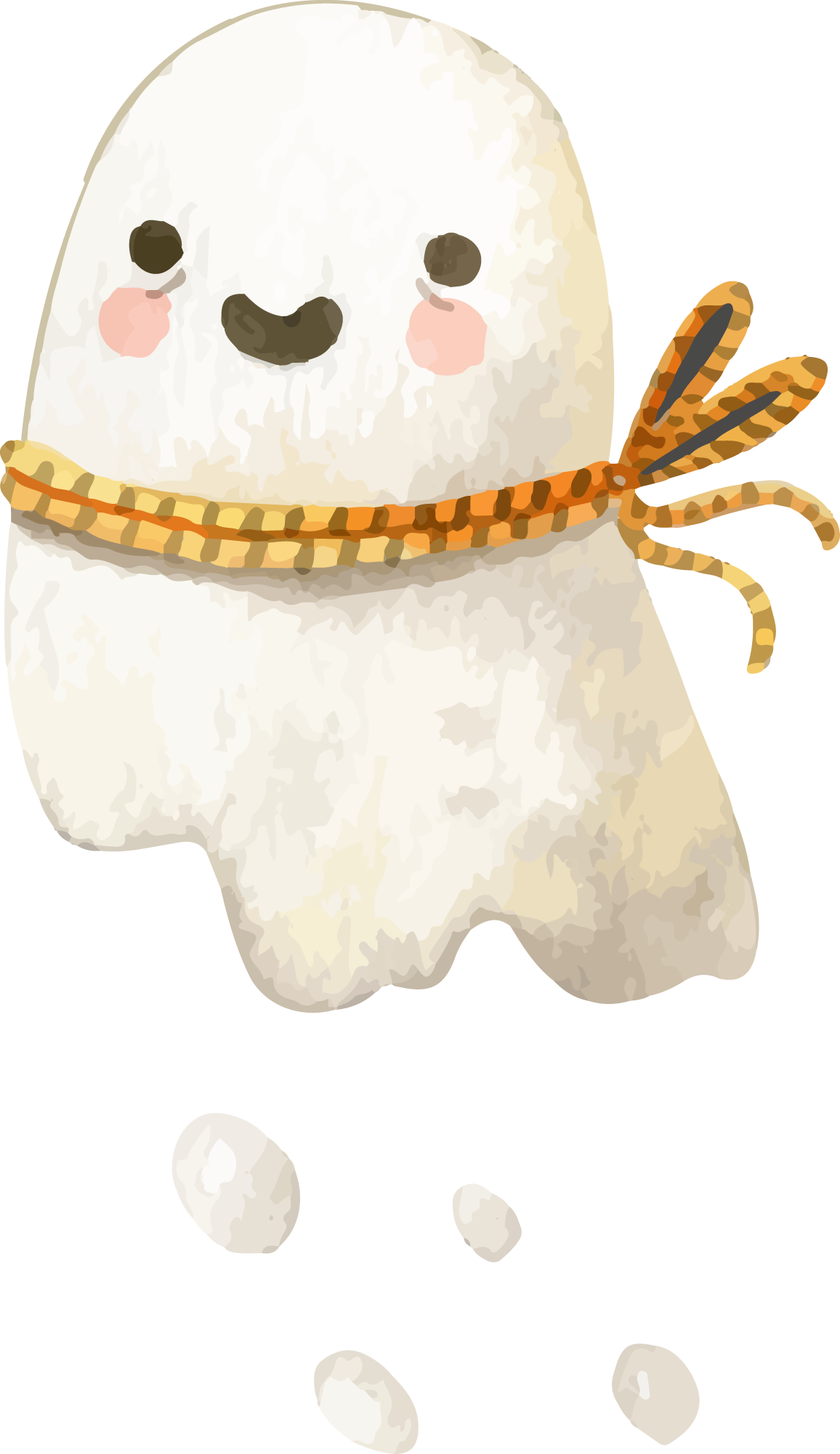 Preview for Cute-ghost-character-illustration-halloween-watercolor-sticker-b4b9c