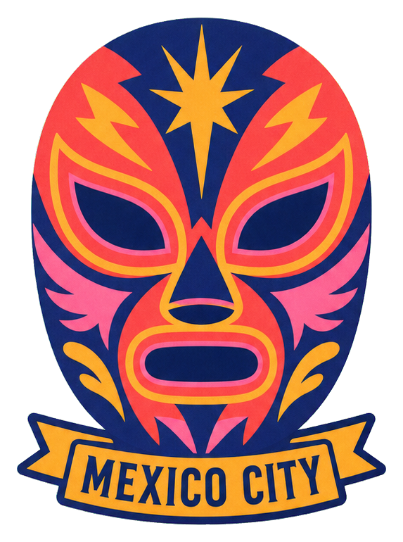 Preview for Mexico City Mask Sticker