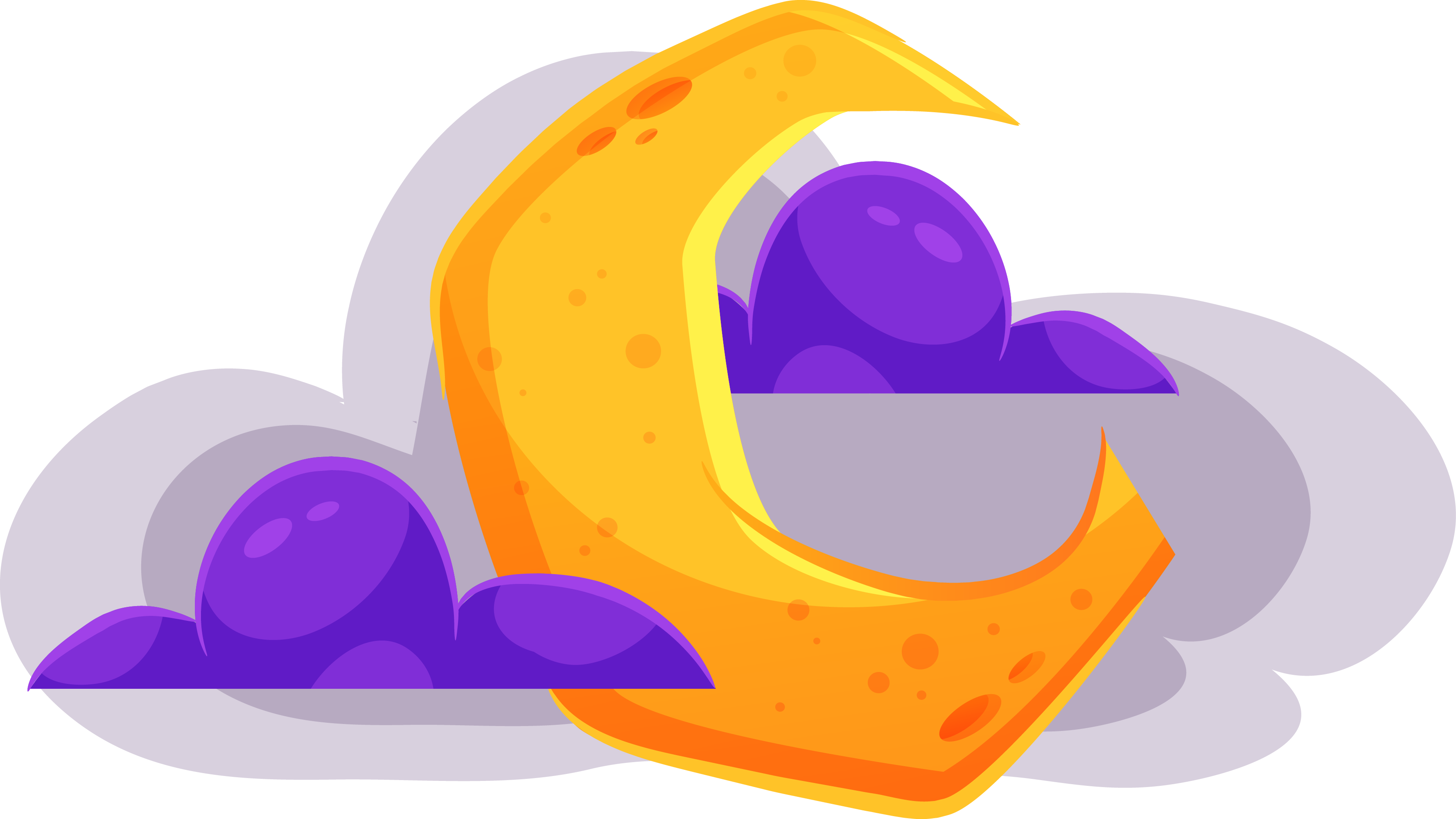 Preview for Crescent-moon-illustration-halloween-sticker-0bd3f