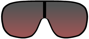 Preview for Aviator-sunglasses-silhouette-red-gradient-sticker-cb4db